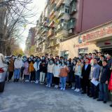 天津城建大学师生参观云顶集团智慧养老服务中心